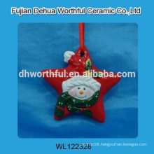 Christmas hanging decoration with snowman design